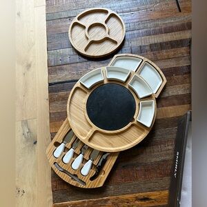 Smirly Premium Bamboo Cheeseboard